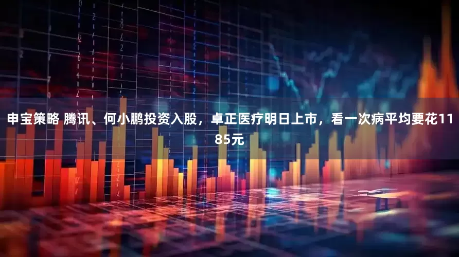 申宝策略 腾讯、何小鹏投资入股，卓正医疗明日上市，看一次病平均要花1185元